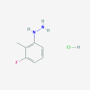 (3-Fluoro-2-methylphenyl)hydrazinehydrochloride图片