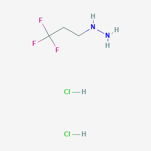 (3,3,3-trifluoropropyl)hydrazine dihydrochloride图片