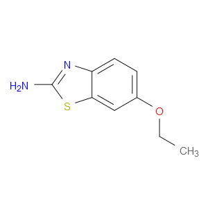 2-氨基-6-乙氧基苯并噻唑图片