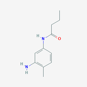N-(3-Amino-4-methylphenyl)butanamide图片