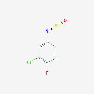 2-chloro-1-fluoro-4-(sulfinylamino)benzene图片