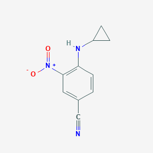 4-(Cyclopropylamino)-3-nitrobenzonitrile图片