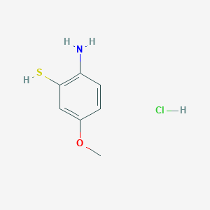 2-氨基-5-甲氧基苯硫醇盐酸盐图片