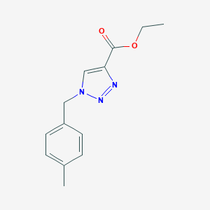 ethyl 1-(4-methylbenzyl)-1H-1,2,3-triazole-4-carboxylate图片