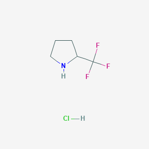 2-(trifluoromethyl)pyrrolidine hydrochloride图片