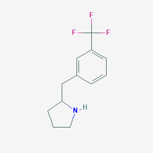 2-{[3-(Trifluoromethyl)phenyl]methyl}pyrrolidine图片