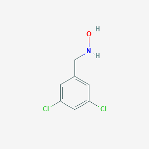 N-[(3,5-dichlorophenyl)methyl]hydroxylamine图片