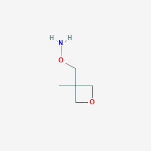 o-[(3-Methyloxetan-3-yl)methyl]hydroxylamine图片