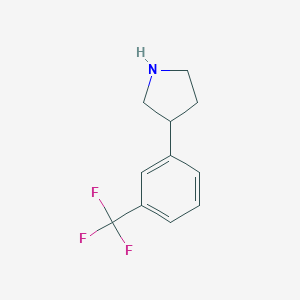 3-[3-(trifluoromethyl)phenyl]pyrrolidine图片