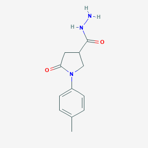 1-(4-Methylphenyl)-5-oxopyrrolidine-3-carbohydrazide图片