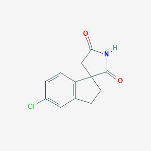 5-chloro-2,3-dihydrospiro[indene-1,3'-pyrrolidine]-2',5'-dione图片