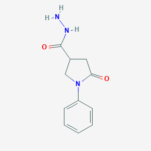 5-oxo-1-phenylpyrrolidine-3-carbohydrazide图片
