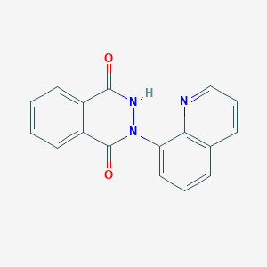 2-Quinolin-8-yl-2,3-dihydrophthalazine-1,4-dione图片