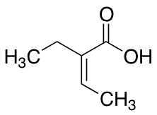 2-ethylbut-2-enoic acid图片