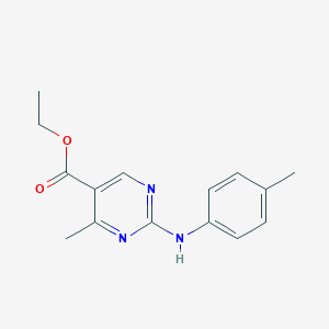ethyl 4-methyl-2-[(4-methylphenyl)amino]pyrimidine-5-carboxylate图片