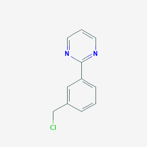 2-[3-(chloromethyl)phenyl]pyrimidine图片