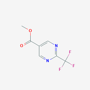 Methyl 2-(trifluoromethyl)pyrimidine-5-carboxylate图片