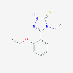 5-(2-ethoxyphenyl)-4-ethyl-4H-1,2,4-triazole-3-thiol图片