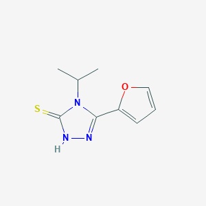 5-(2-Furyl)-4-isopropyl-4H-1,2,4-triazole-3-thiol图片
