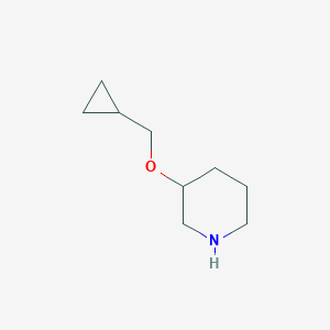 3-(cyclopropylmethoxy)piperidine图片