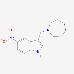 3-(AZEPAN-1-YLMETHYL)-5-NITRO-1H-INDOLE图片