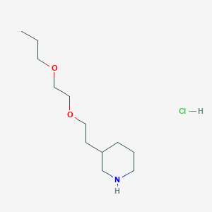 3-[2-(2-Propoxyethoxy)ethyl]piperidinehydrochloride图片