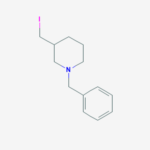 1-Benzyl-3-iodomethyl-piperidine图片