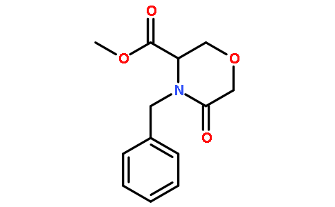 4-苄基-5-氧代吗啉-3-甲酸甲酯图片
