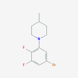 1-(5-Bromo-2,3-difluorophenyl)-4-methylpiperidine图片
