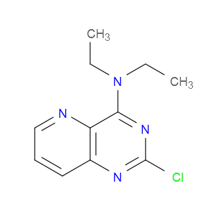 2-氯-4-(二乙基氨基)吡啶并[3,2-d]嘧啶图片