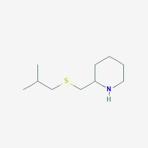 2-{[(2-methylpropyl)sulfanyl]methyl}piperidine图片