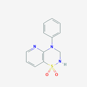 4-phenyl-3,4-dihydro-2H-pyrido[2,3-e][1,2,4]thiadiazine 1,1-dioxide图片