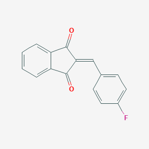 2-[(4-Fluorophenyl)methylene]-1H-indene-1,3(2H)-dione图片