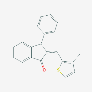 2-[(3-Methyl-2-thienyl)methylene]-3-phenyl-1-indanone图片