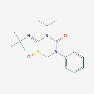 2-[(1,1-Dimethylethyl)imino]tetrahydro-3-(1-methylethyl)-5-phenyl-4H-1,3,5-thiadiazin-4-one 1-Oxide图片