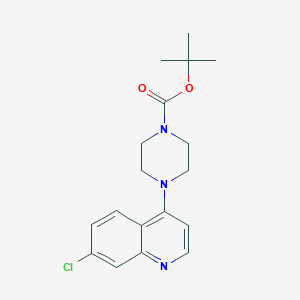 7-Chloro-4-(4-BOC-piperazino)quinoline图片