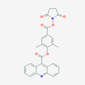 2',6'-Dimethylcarbonylphenyl 9-Acridinecarboxylate 4'-NHS Ester图片