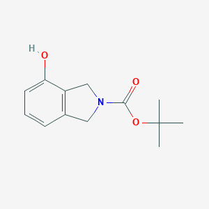 tert-Butyl-4-hydroxy-2,3-dihydro-1H-isoindole-2-carboxylate图片