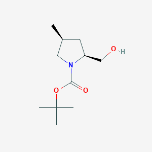 tert-butyl(2S,4S)-2-(hydroxymethyl)-4-methylpyrrolidine-1-carboxylate图片