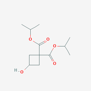 Diisopropyl 3-hydroxycyclobutane-1,1-dicarboxylate图片