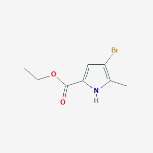 4-Bromo-5-methyl-1H-pyrrole-2-carboxylate Ethyl Ester图片