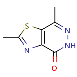 2,7-dimethyl-4H,5H-[1,3]thiazolo[4,5-d]pyridazin-4-one图片