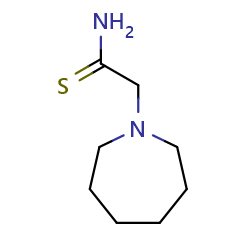 2-(azepan-1-yl)ethanethioamide图片
