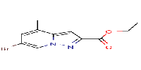 ethyl6-bromo-4-methyl-pyrazolo[1,5-a]pyridine-2-carboxylate图片