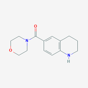 6-(Morpholine-4-carbonyl)-1,2,3,4-tetrahydroquinoline图片