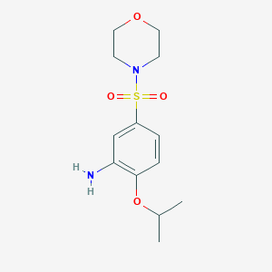 5-(Morpholine-4-sulfonyl)-2-(propan-2-yloxy)aniline图片