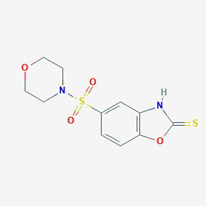 5-(Morpholine-4-sulfonyl)-1,3-benzoxazole-2-thiol图片