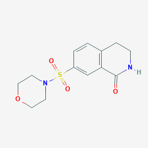7-(Morpholine-4-sulfonyl)-1,2,3,4-tetrahydroisoquinolin-1-one图片