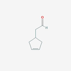 2-(cyclopent-3-en-1-yl)acetaldehyde图片