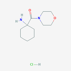 1-(Morpholine-4-carbonyl)cyclohexan-1-amine Hydrochloride图片